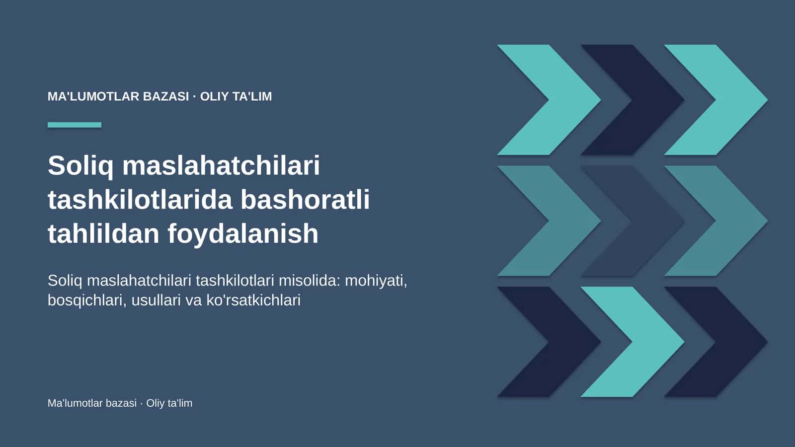 soliq maslahatchilari tashkilotlarida bashoratli tahlildan foydalanish 3935 1