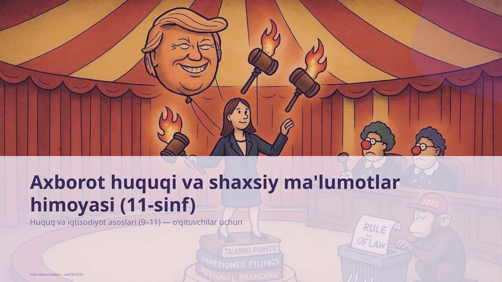 Huquq va iqtisodiyot asoslari (9–11) — o'qituvchilar uchun 1