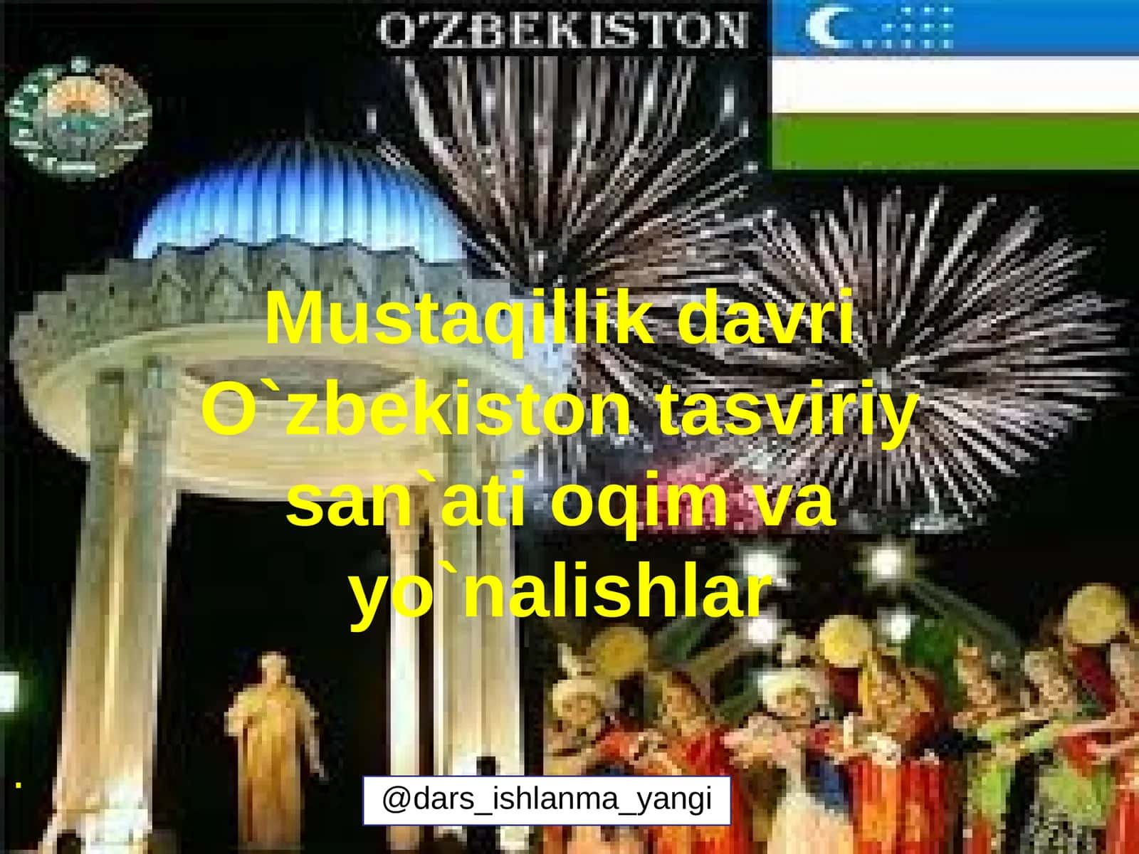 Mustaqillik davri O'zbekiston tasviriysan'ati 1
