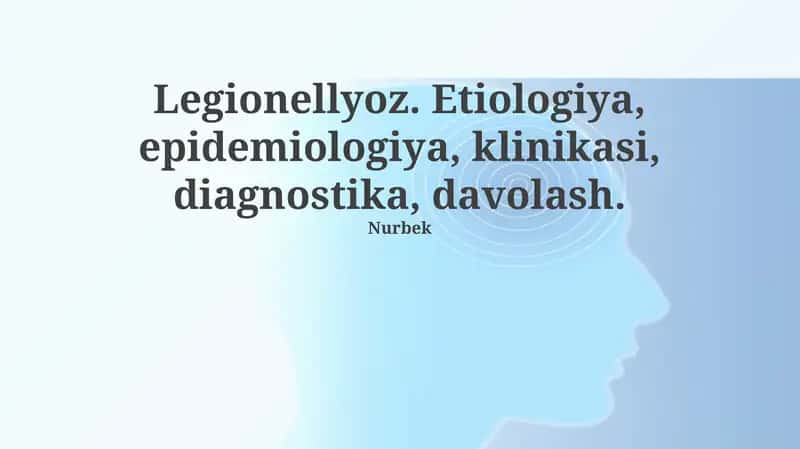 Legionellyoz 1