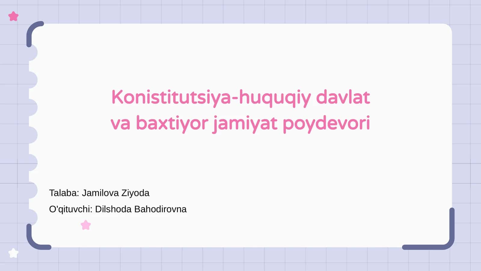 Konstitutsiya-huquqiy davlat va baxtiyor jamiyat poydevori 1