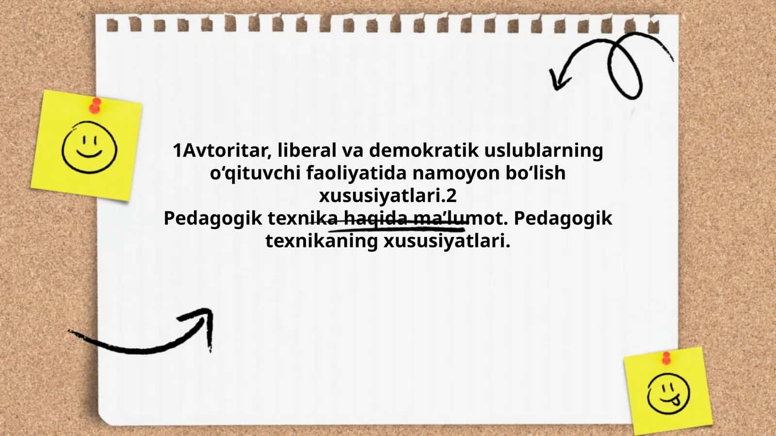 Pedagogik texnika haqida ma’lumot 1