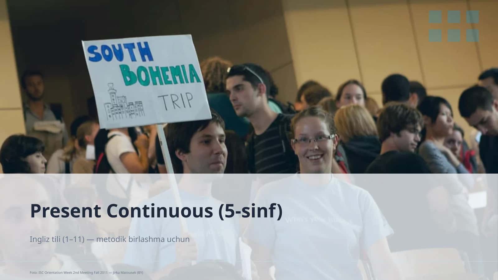 Present Continuous (5-sinf) 1