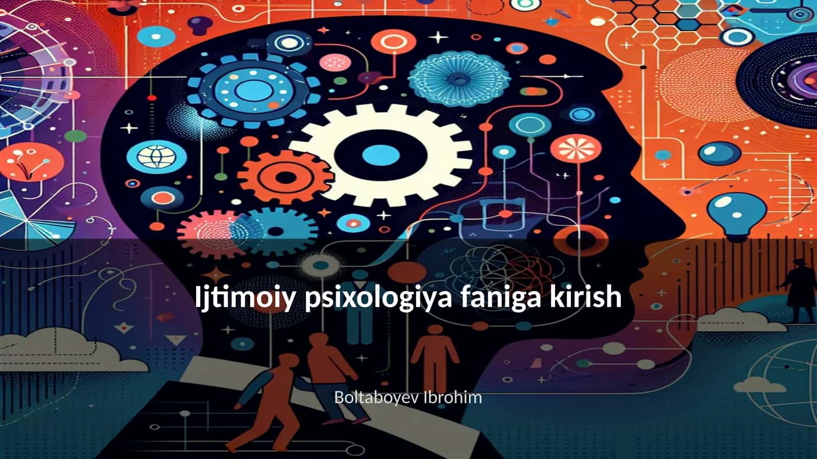 Ijtimoiy psixologiya faniga kirish 1
