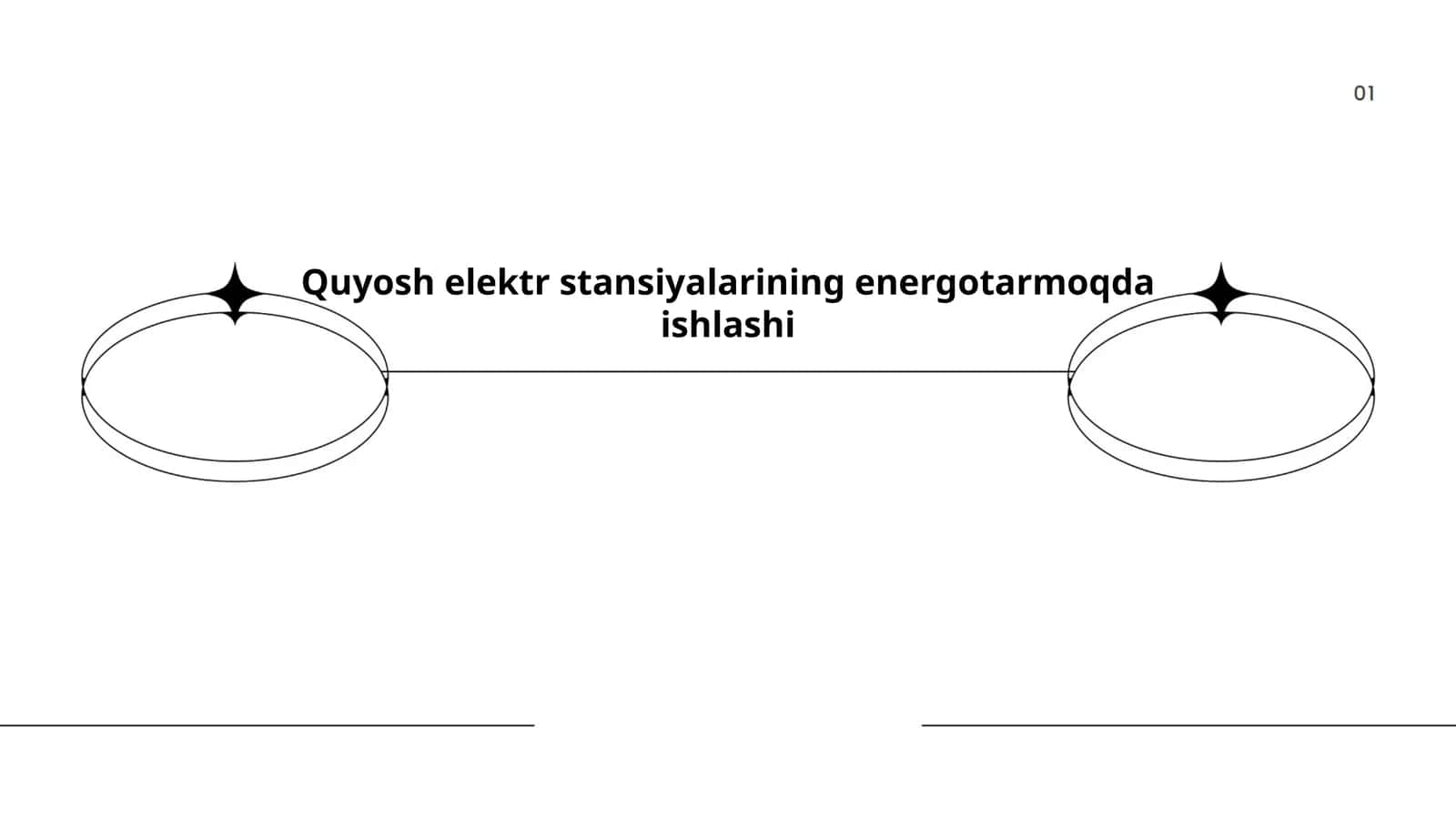 Quyosh elektr stansiyalarining energotarmoqda ishlashi 1