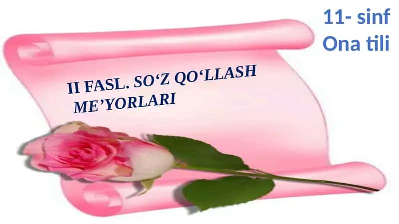 8-mavzu.NUTQDA O‘RINLI VA NOO‘RIN SO‘ZLAR 1