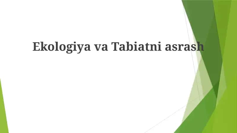 EkologiyavaTabiatniasrash 1