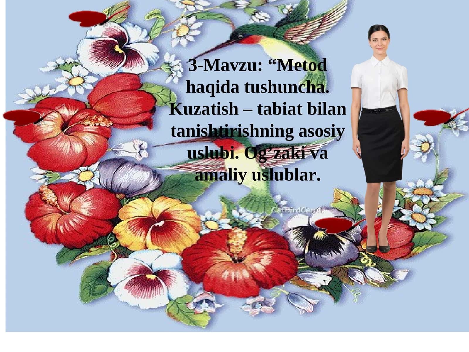 Tabiat bilan tanishtirishning metodlari 1