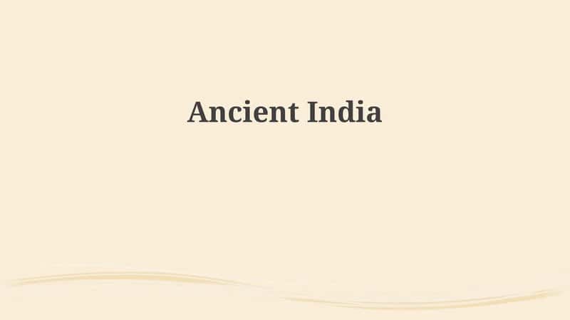 Foundations of Civilization: Indus Valley to the Mauryas