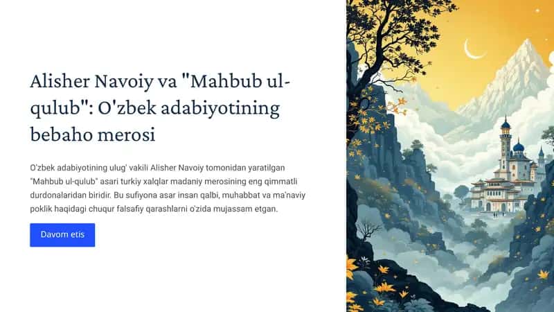 Mahbub ul-qulub 1