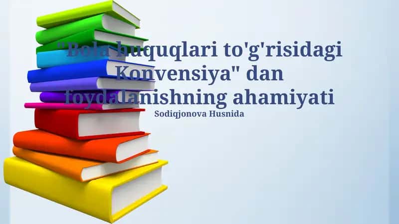 Bolalar Huquqlari Konvensiyasi 1