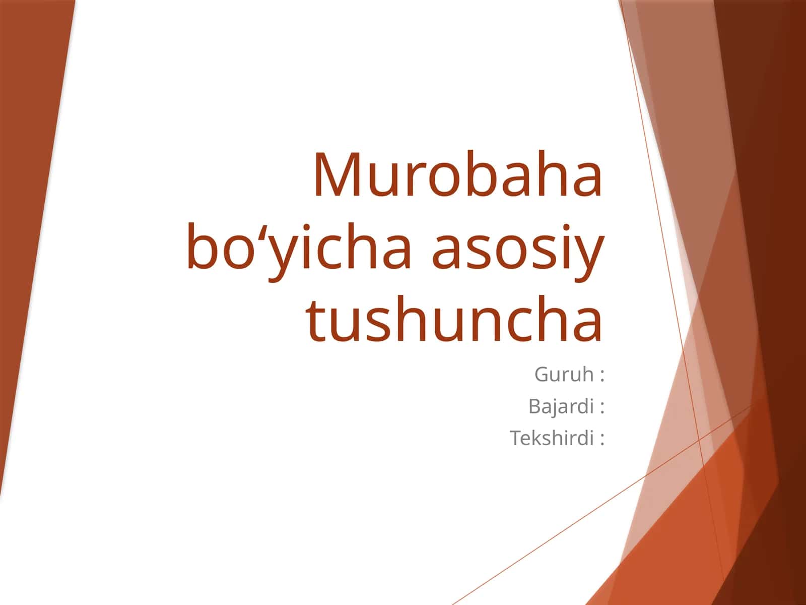Murobahabo‘yichaasosiytushuncha 1
