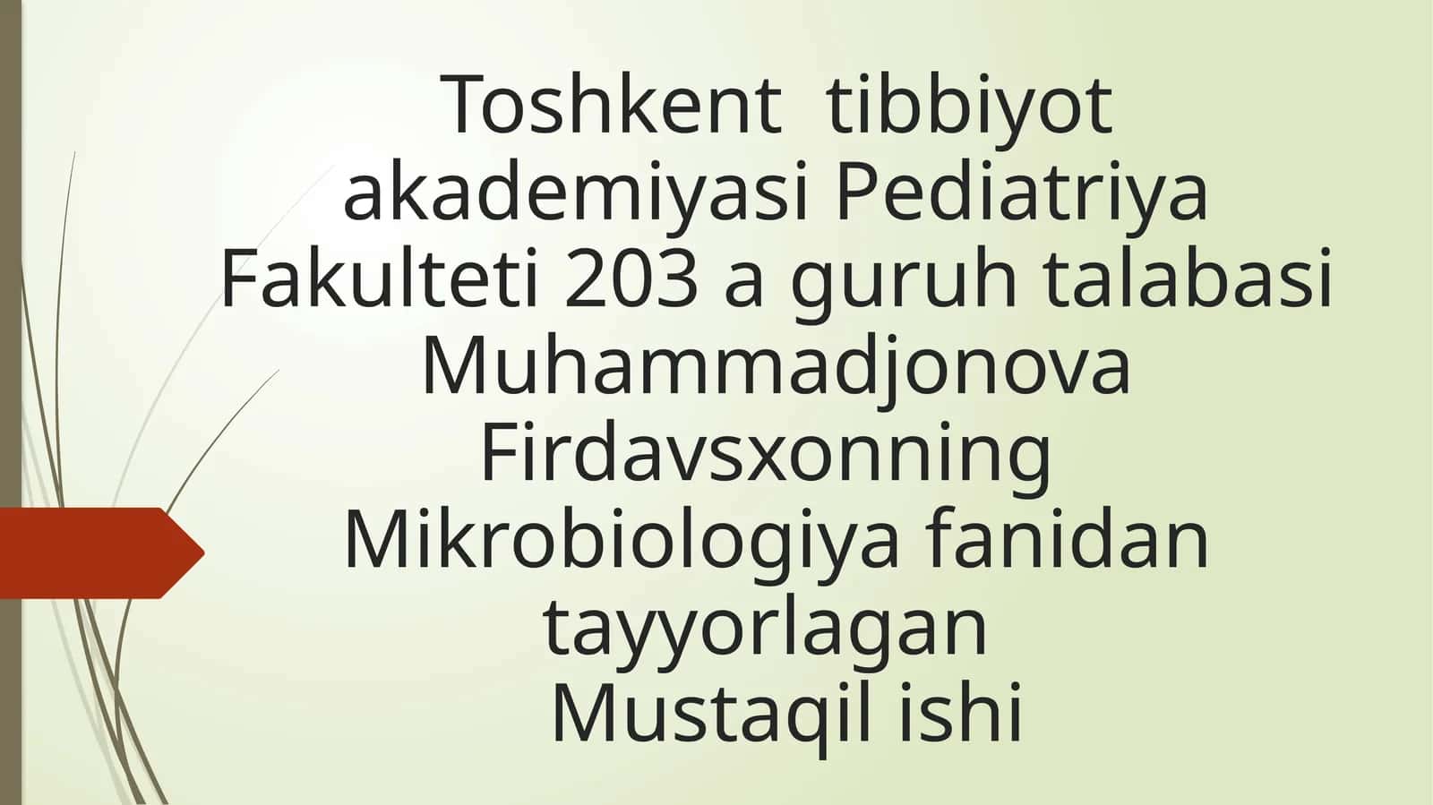 Immuntizimning shakllanishi va yoshga qarabo‘zgarishi 1