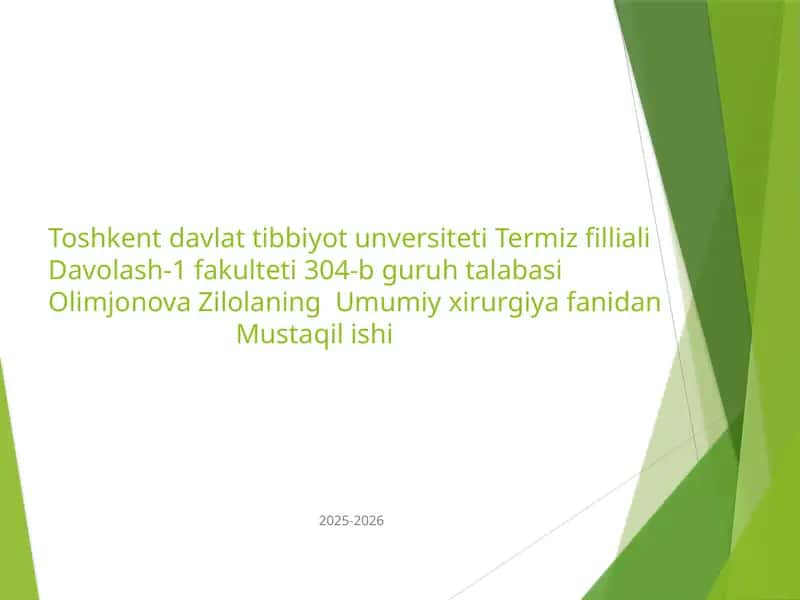 mustaqil ish 1