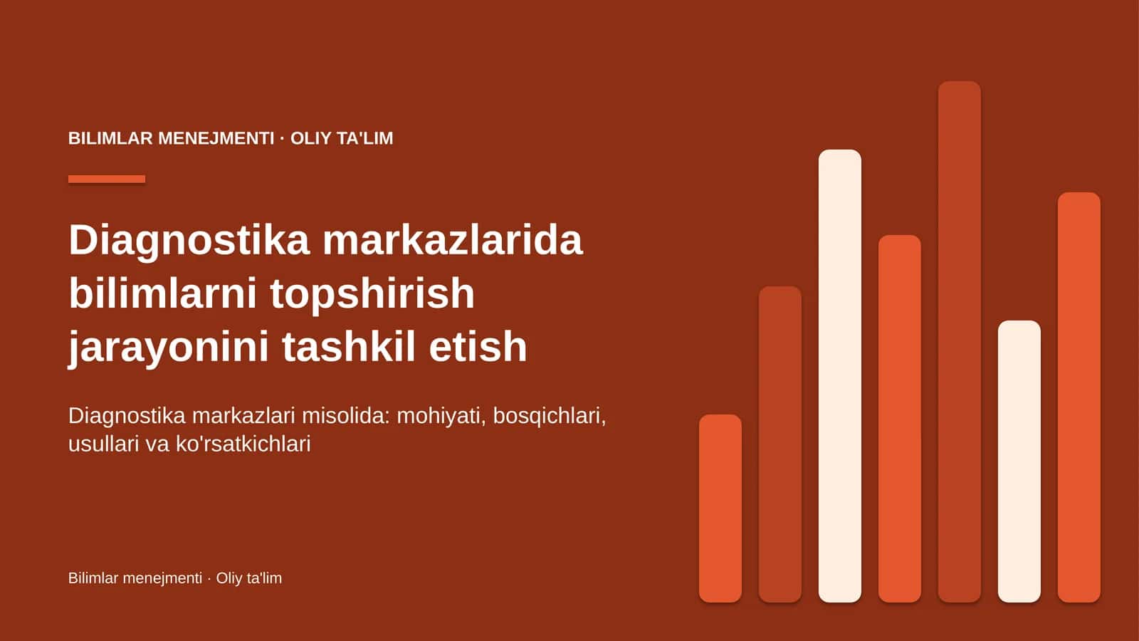 diagnostika markazlarida bilimlarni topshirish jarayonini tashkil etish 2357 1