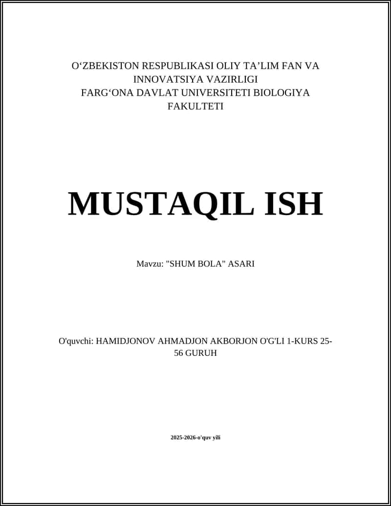 "SHUM BOLA" ASARI 1
