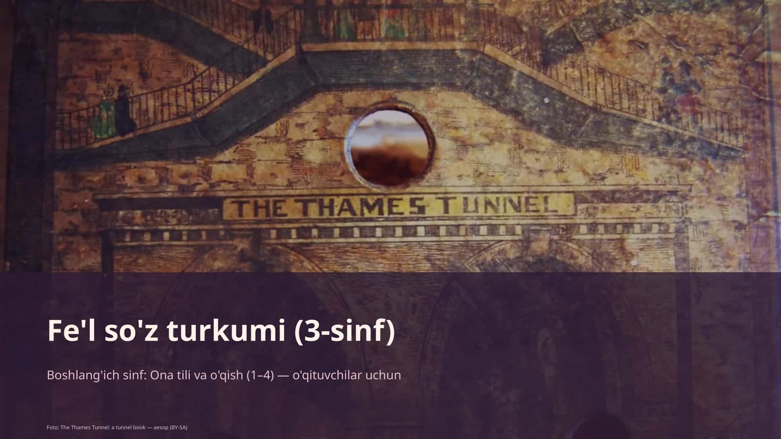 Fe'l so'z turkumi (3-sinf) 1