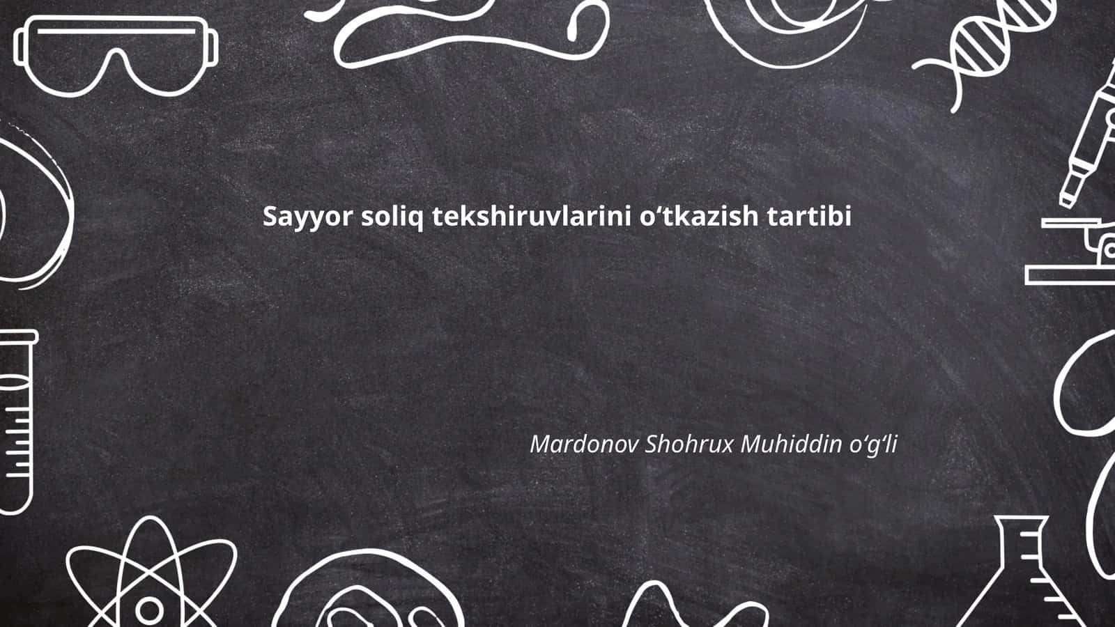 Sayyor soliq tekshiruvlarini oʻtkazish tartibi 1