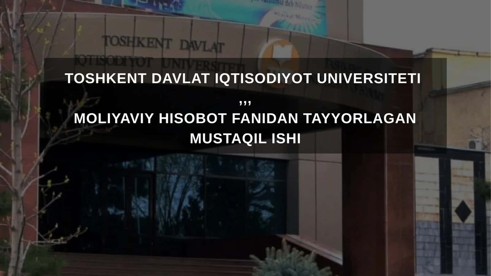Aktivlarning qadrsizlanishi standartinig mazmuni va qo'llanilishi 1