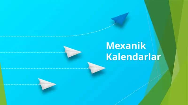 Mexanik Kalendarlar 1