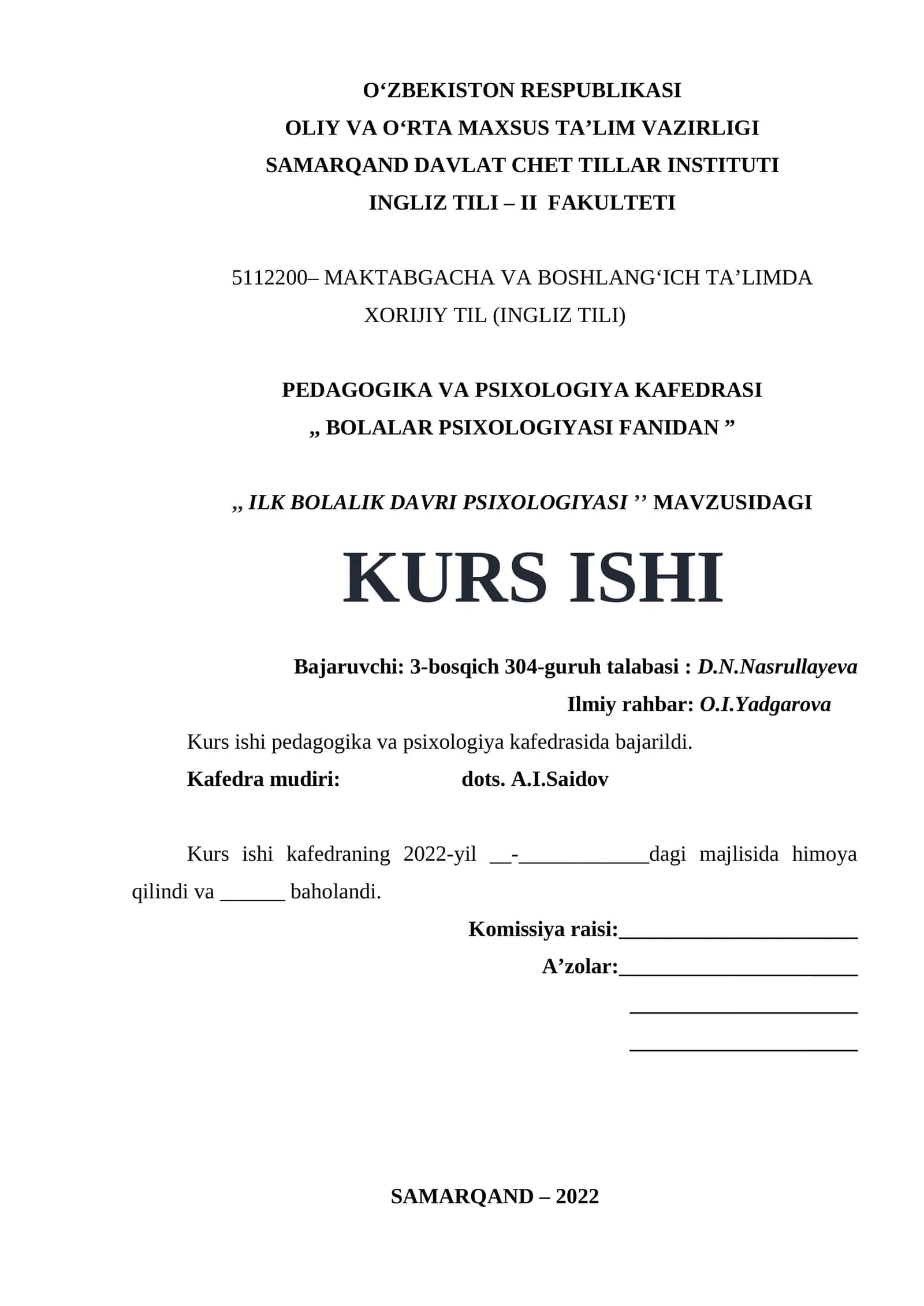 ILK BOLALIK DAVRI PSIXOLOGIYASI 1