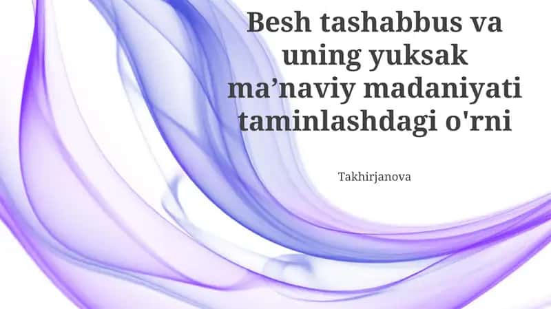 Yuqori ma'naviy madaniyat: Musiqa terapiyasi, raqs va harakat terapiyasi, ijodiy yozish kurslari, drama va teatr spektakllari, tasviriy san'at dasturlari 1