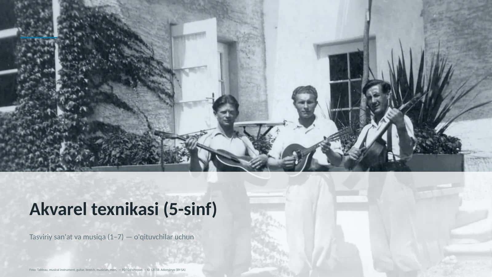 Akvarel texnikasi (5-sinf) 1
