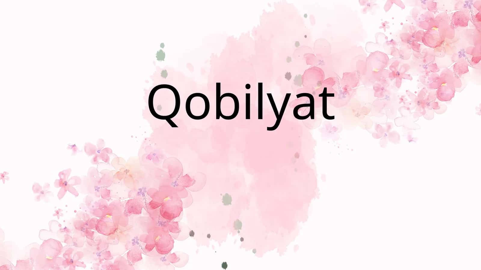 Qobilyat 1