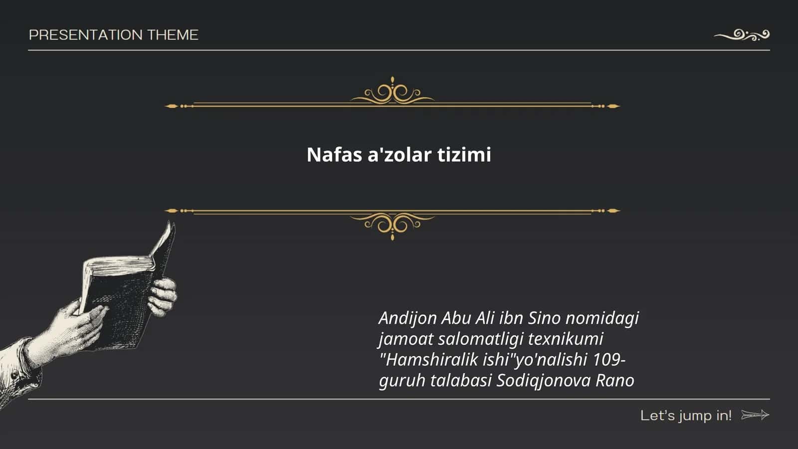 Nafas a'zolar tizimi 1