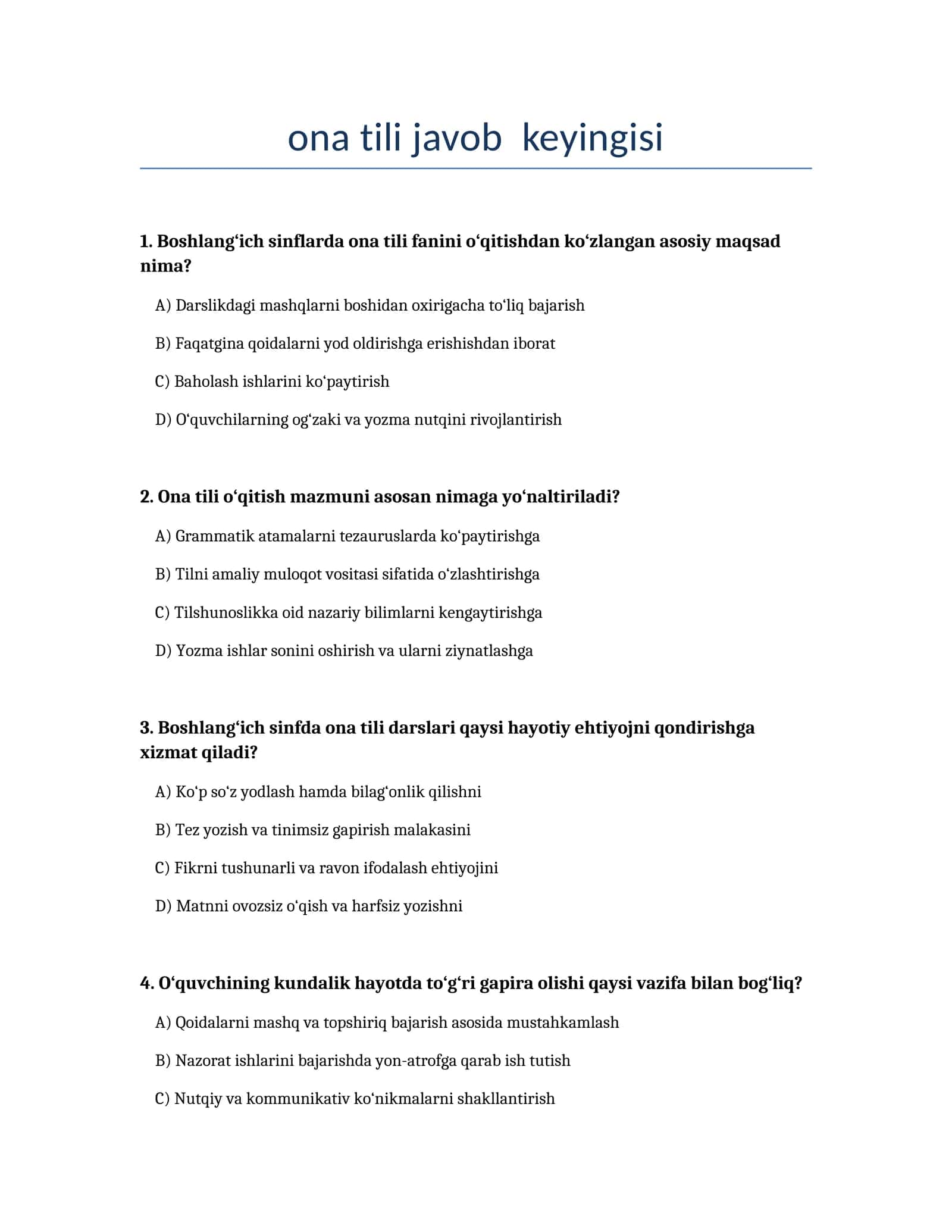 ona tili javob keyingisi 1