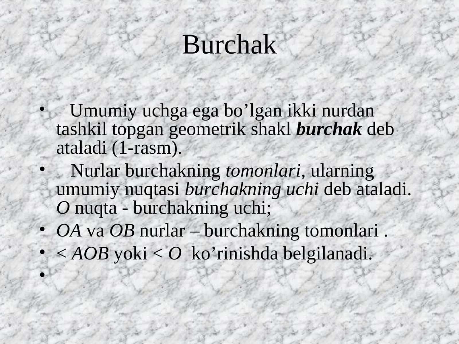 Burchak 1