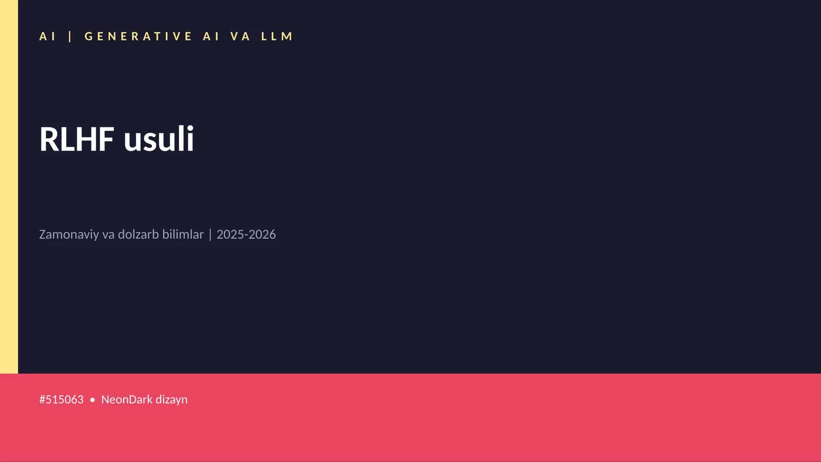 RLHF usuli 1
