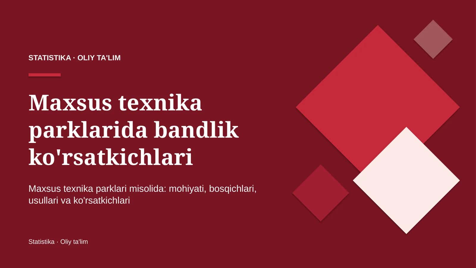 maxsus texnika parklarida bandlik ko'rsatkichlari 3117 1
