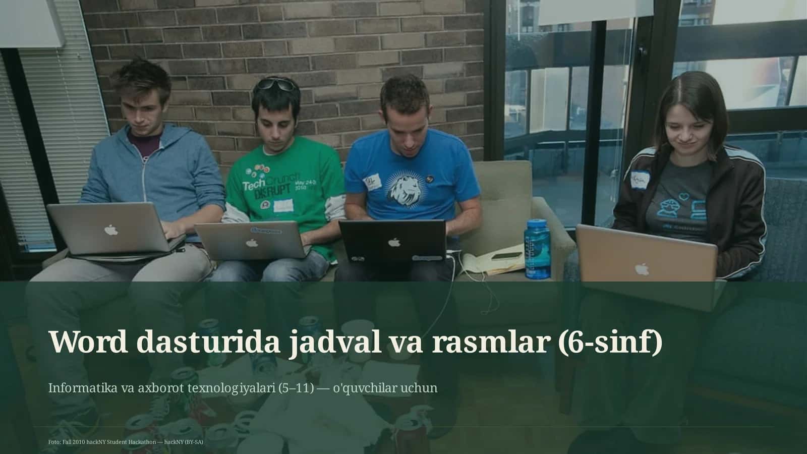 Informatika va axborot texnologiyalari (5-11) - o'quvchilar uchun 1