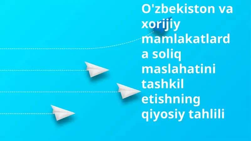 Soliq maslahati tashkilotlarining qiyosiy tahlili 1