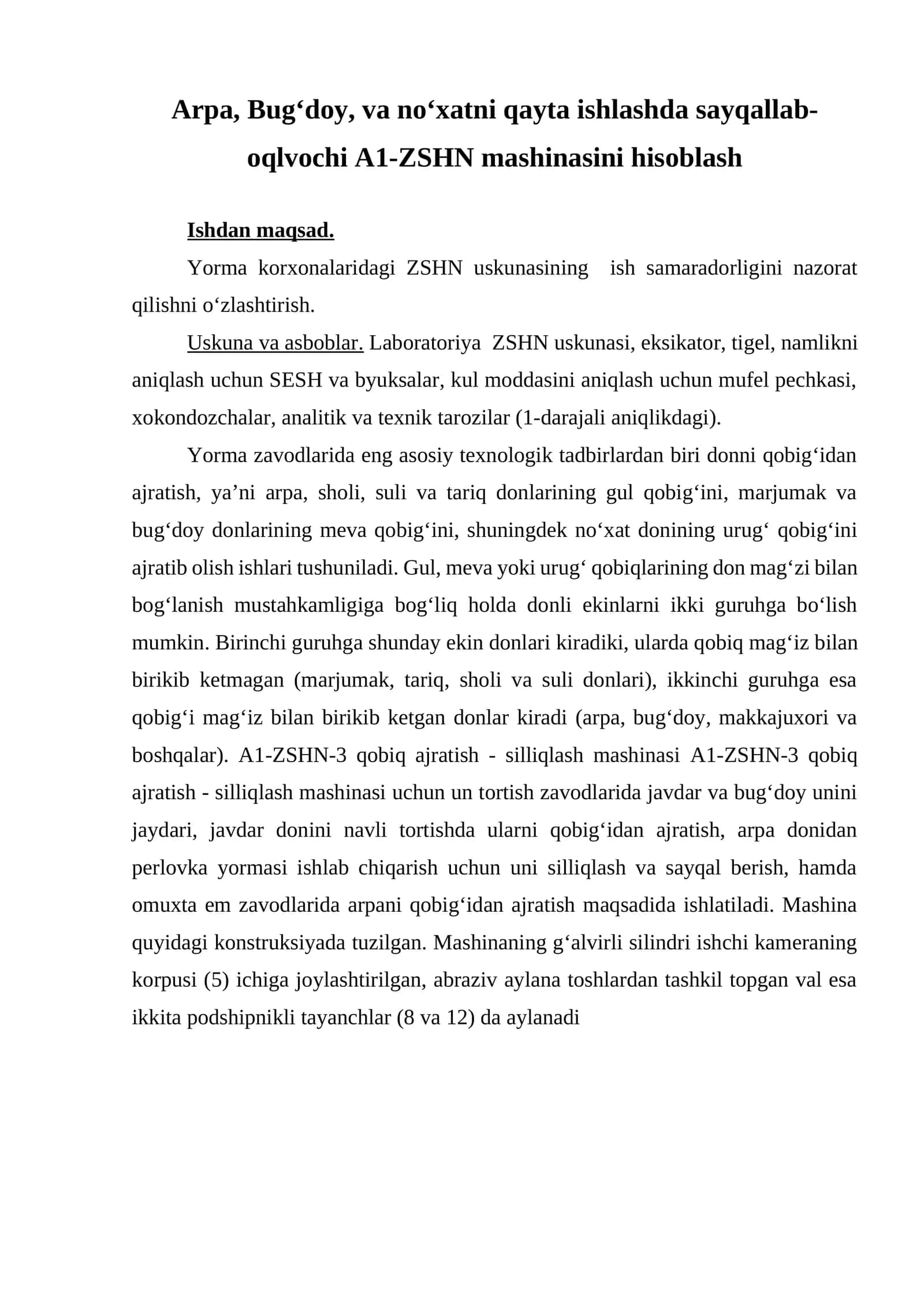 ZSHN mashinasi 1