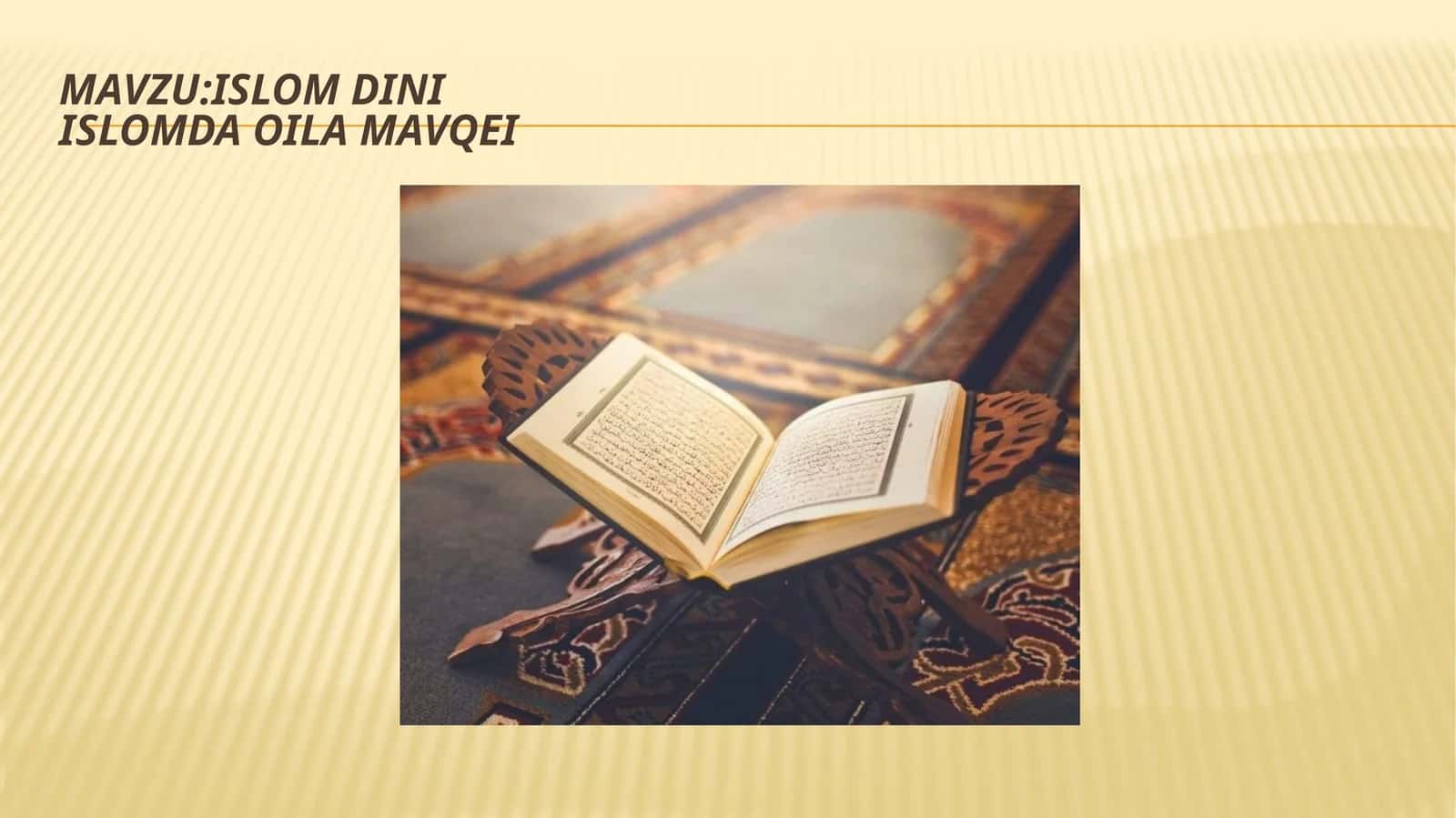 islom diniislomda oila mavqei 1