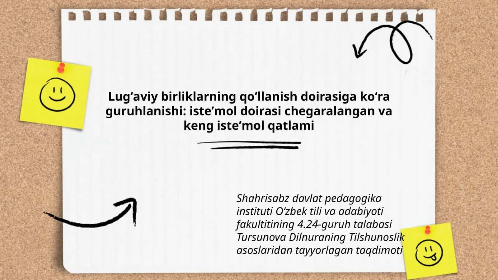 Tilshunoslik asoslaridan tayyorlagan taqdimot 1