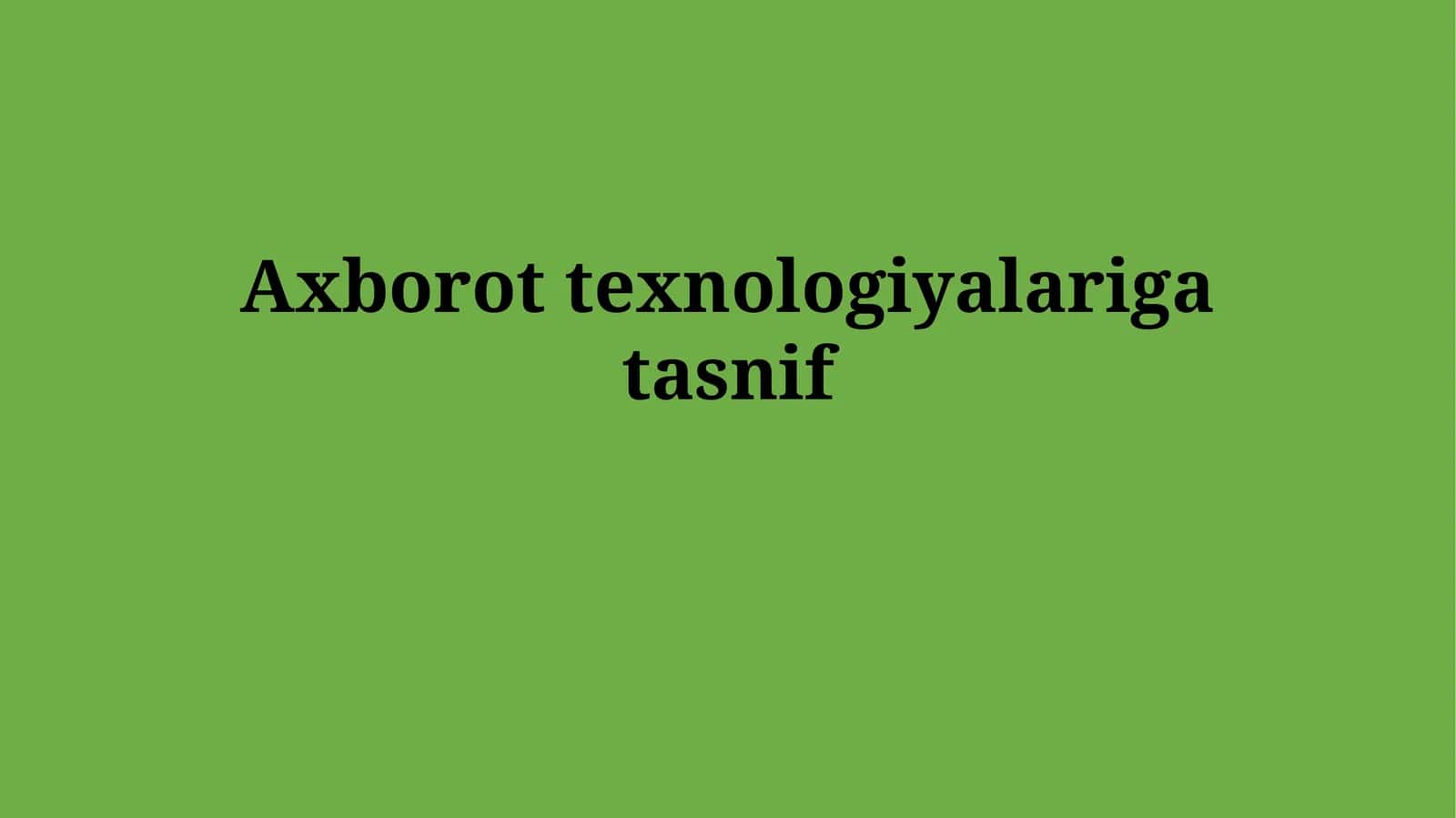 Bulut Texnologiyalari 1