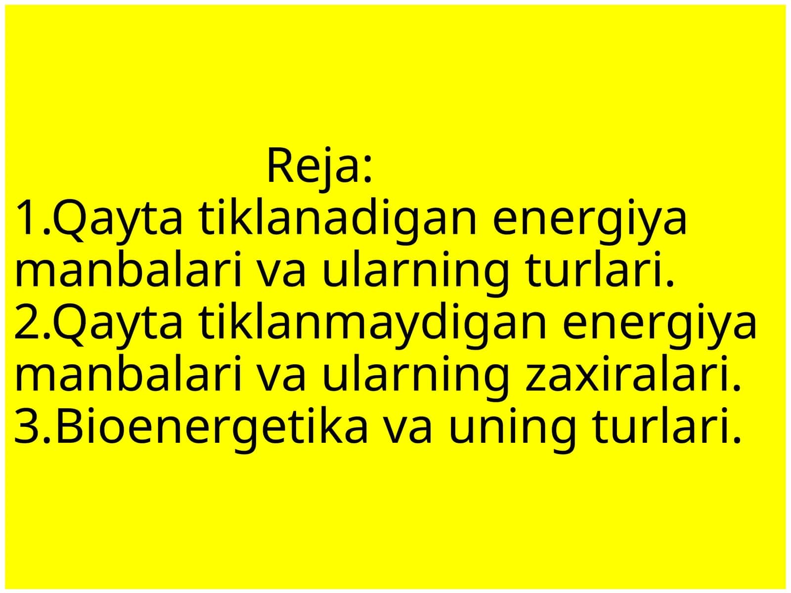 QAYTA TIKLANADIGAN ENERGIYA MANBALARI 1