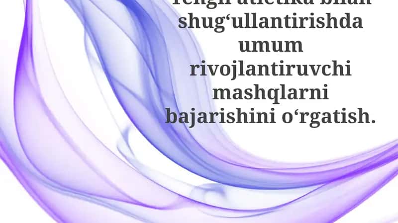 Mashqlarni bajarish texnikasi va xavfsizligi 1