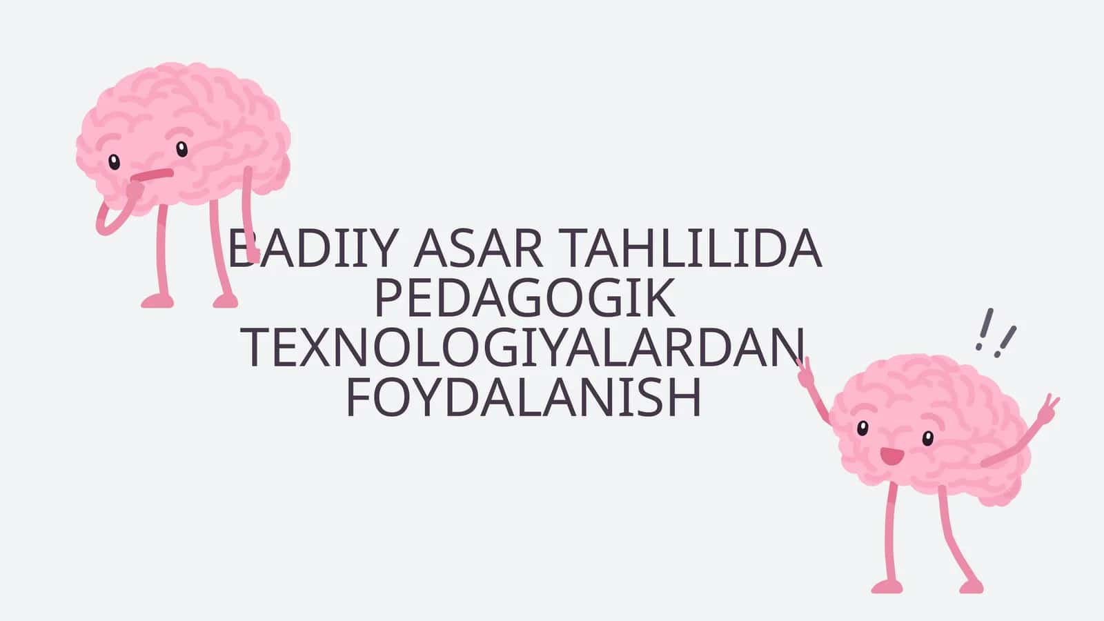 Badiiy asar tahlilida pedagogik texnologiyalardan foydalanish 1
