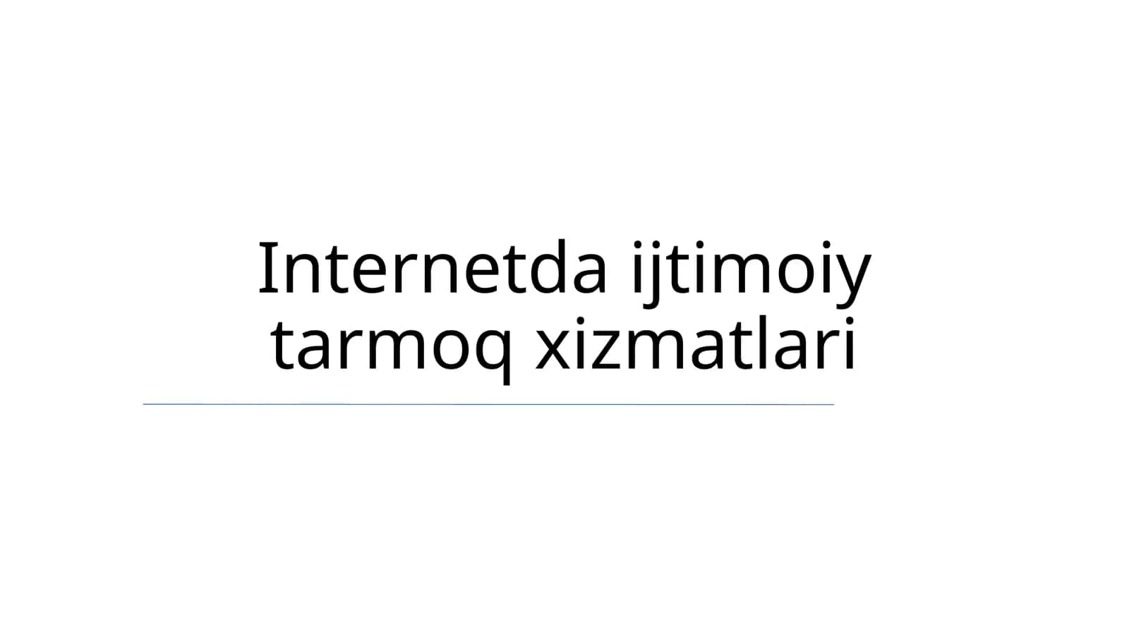 Kelajakdagi Tendentsiyalar va Yangiliklar 1