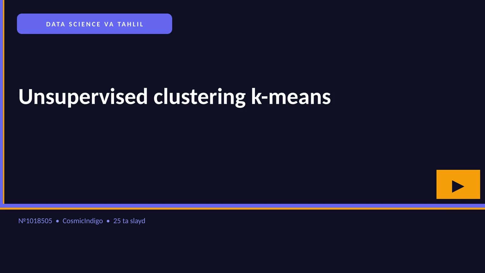 DATA SCIENCE VA TAHLIL 1