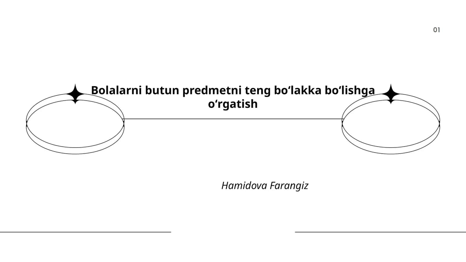 Obyektlarni bo'laklarga ajratish 1