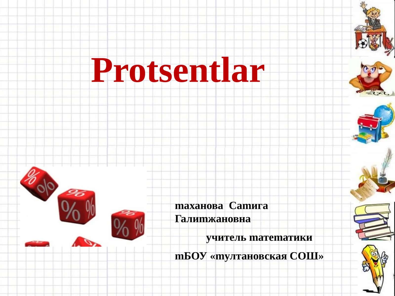 Protsentlar 1