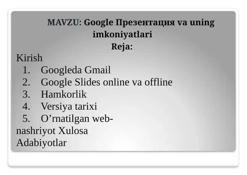 Google Slayd 1