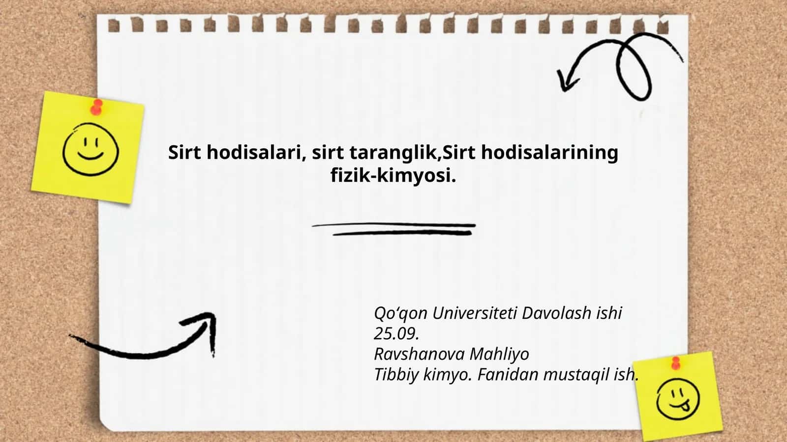 Sirt hodisalari va ularning tasnifi 1