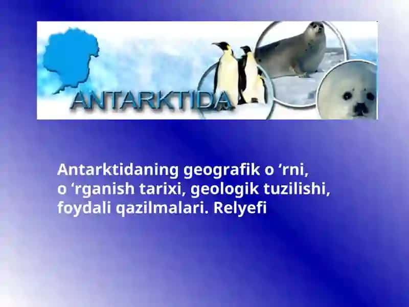 Antarktida Tarixi