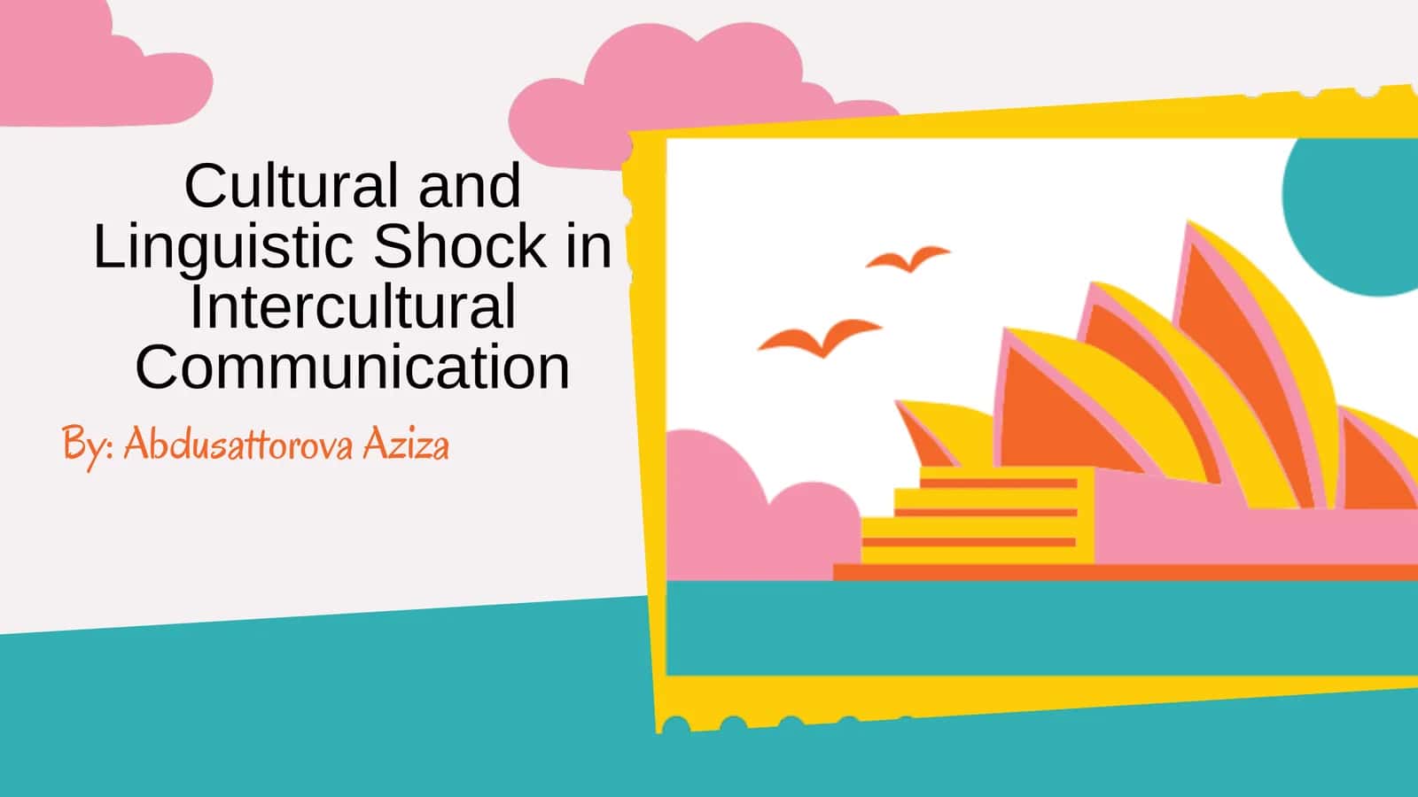 Cultural and linguistic shock - ingliz tilida taqdimoq pptx 1
